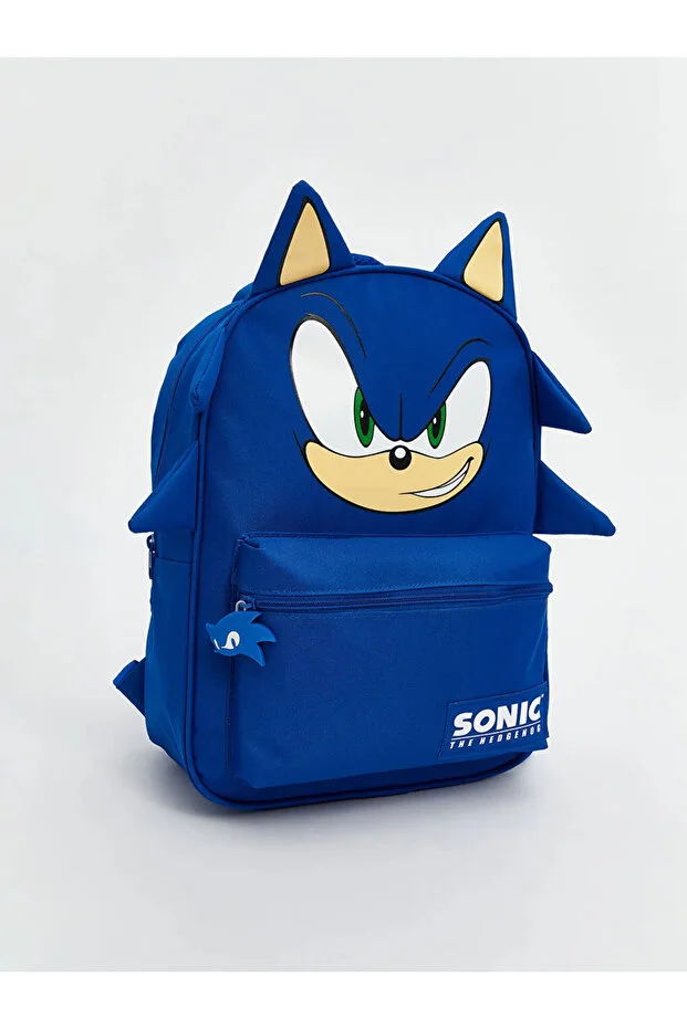 LC Waikiki Lcw Accessories Blue Sonic Printed Boys' School Bag