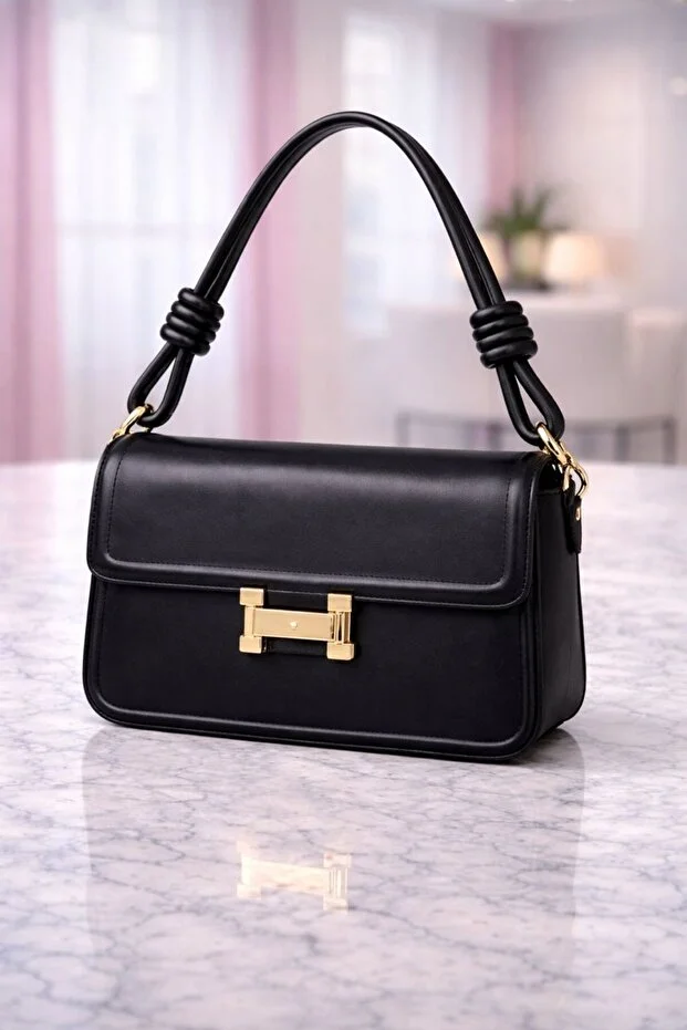 mothers dream Elegant Women’s Shoulder Handbag with Knot Handle
