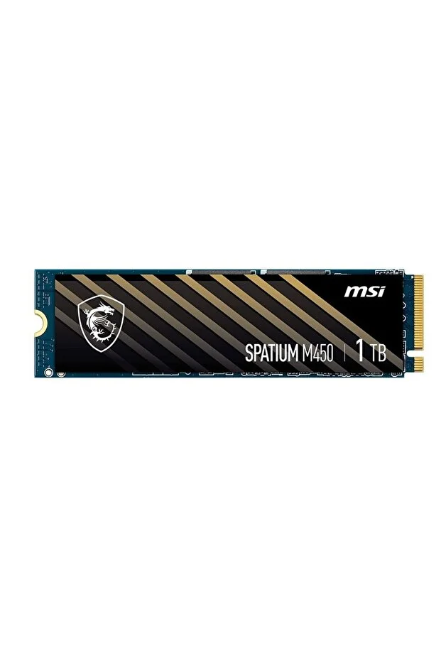 MSI Spatium M450 Pcie 4.0 Nvme M.2 1Tb V1 Read 3400Mb / Write 2400Mb Ssd