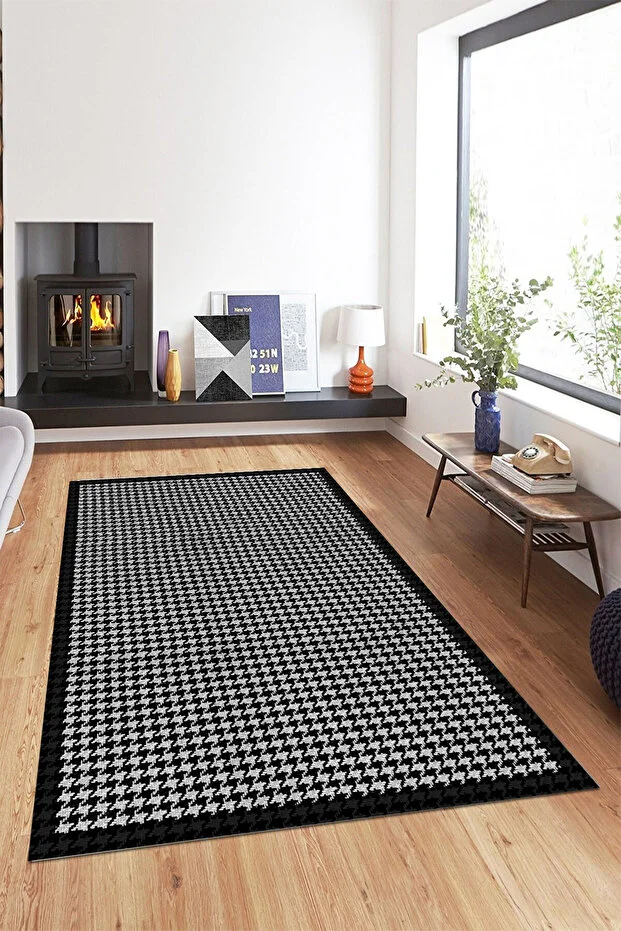 Decomia Home Digital Anti-Slip Washable Goosefoot Kitchen Carpet Living Room Carpet Hallway Carpet Runner