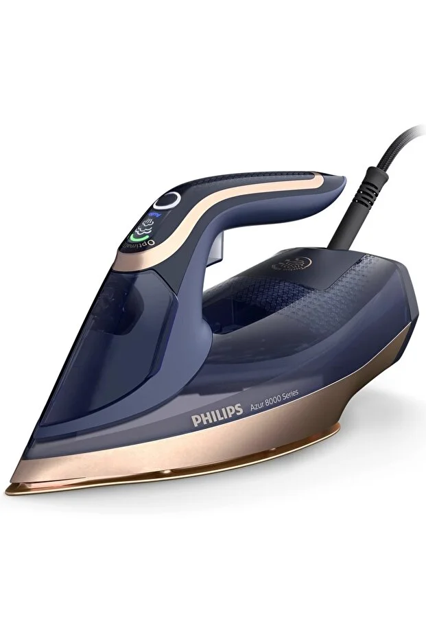 Philips  8000 Series Azur Steam Iron, 3000W, 260g Turbo Steam Boost, Zero Burn Risk, DST8050/20