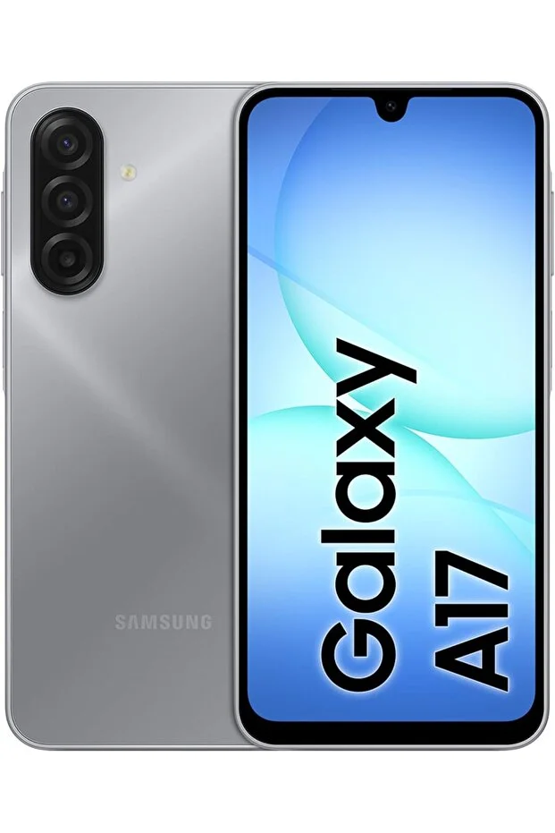 Samsung Galaxy A17 LTE, Android Smartphone, 128GB Storage, 6GB RAM, Gray, 6x OS Upgrades, Large Disp