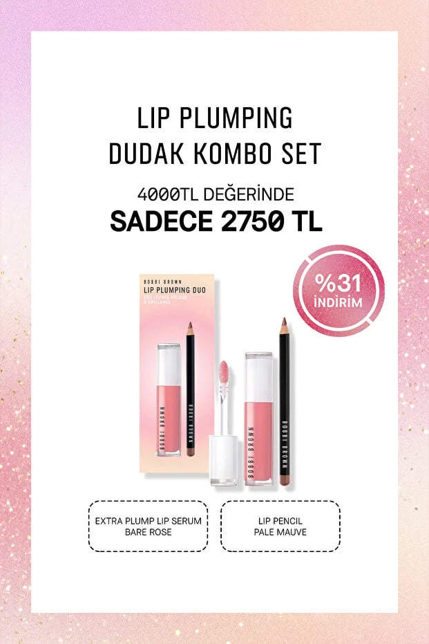 Bobbi Brown Lip Plumping Lip Combo Set