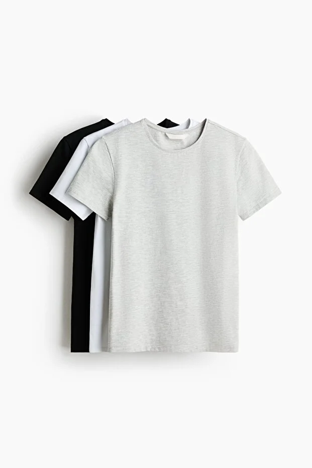 H&M  3-Pack T-shirts