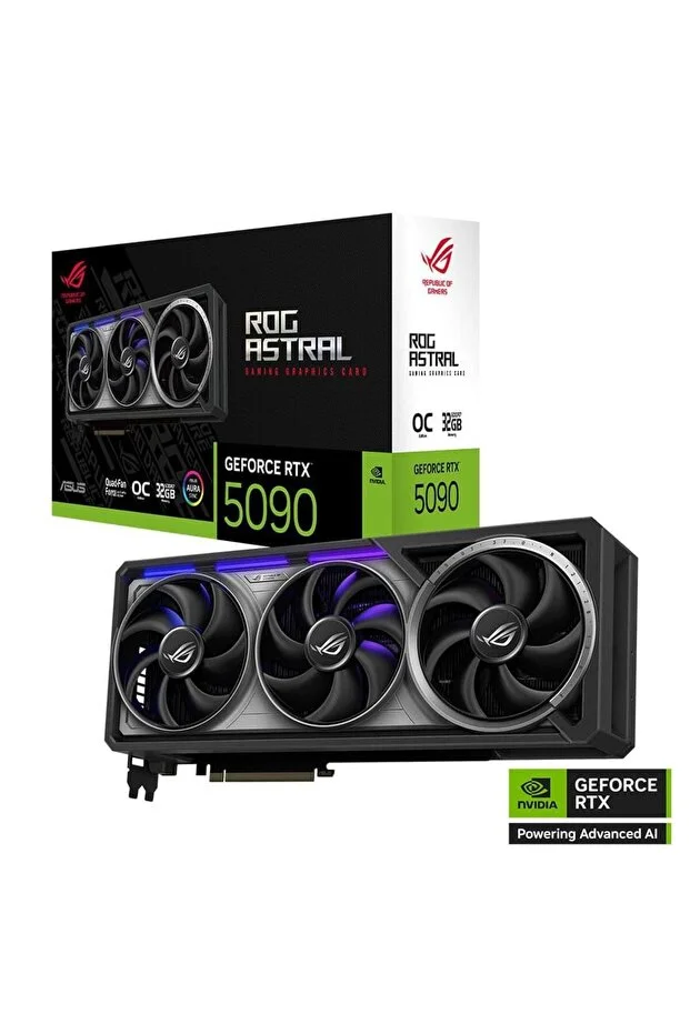 ASUS Rog-Astral-Rtx5090-O32G-Gaming 32Gb 512Bit Gddr7 Dp/Hdmi Pci 5.0 Graphics Card