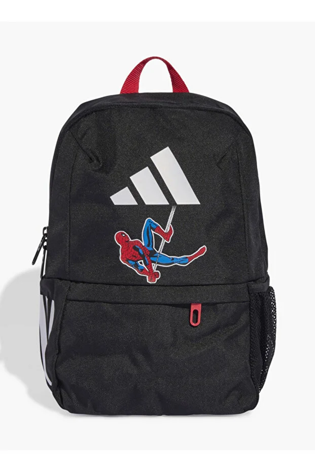 adidas Spider-Man Printed School Backpack with Adjustable Shoulder Straps - W 12 x H 34 x D 26 cm