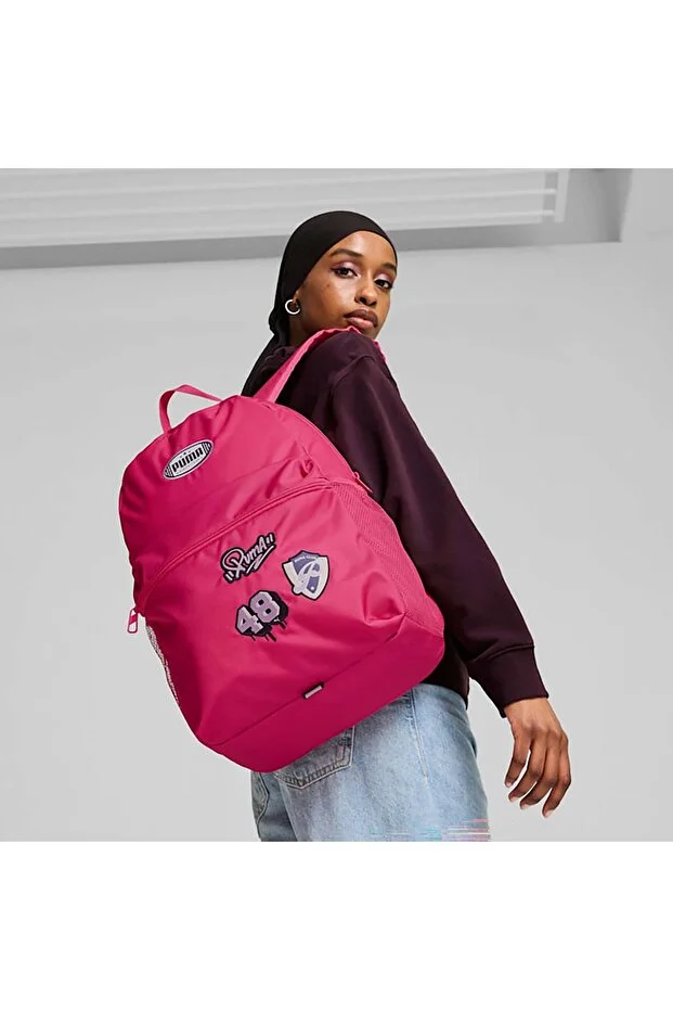 Puma Patch Women's Pink Backpack (090803-02)