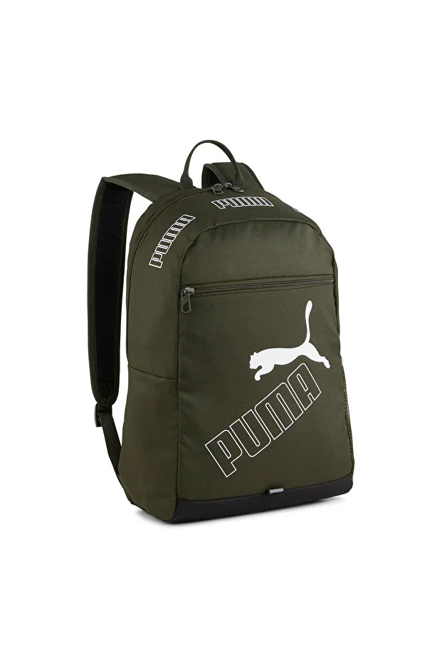 Puma Phase Ii 22 Liter Unisex Green Casual Style Backpack 07995211