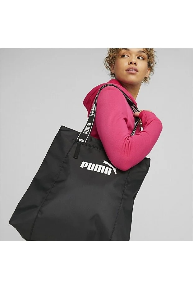 Puma 07946501 Core Base Shopper Black Unisex Bag/black/
