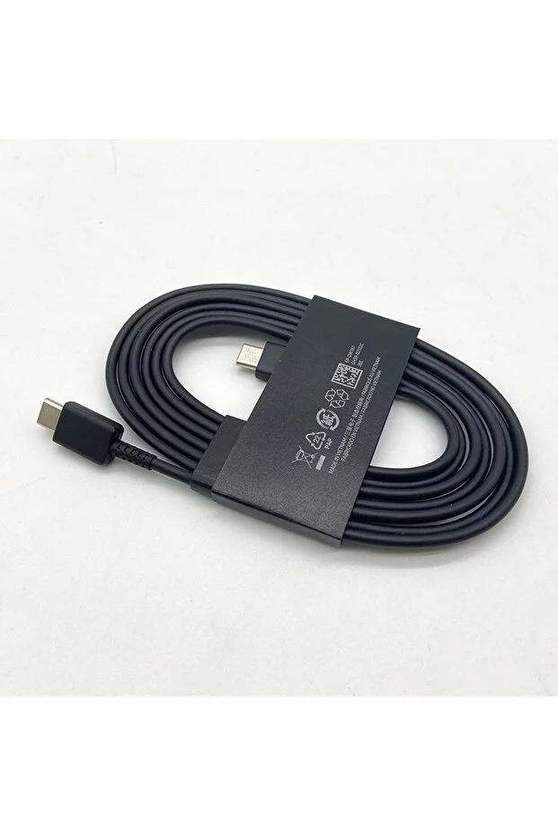 Samsung 1.8m black dw767 Type C Cable 1.8M 3A Super Fast Charging Data Line For S23 S20 S21 S22 Pl