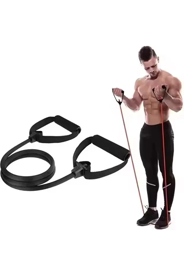 Choice 30LB 1/11pc TPE Resistance Band Set Fitness Band Pull Rope Elastic Training Band With Door Anchor Ha