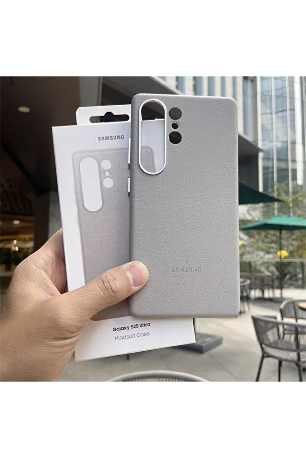 Samsung for Galaxy S25 Ultra Grey S25 Ultra S25Ultra Magnetic Leather Mobile Phone Case Cover Supp