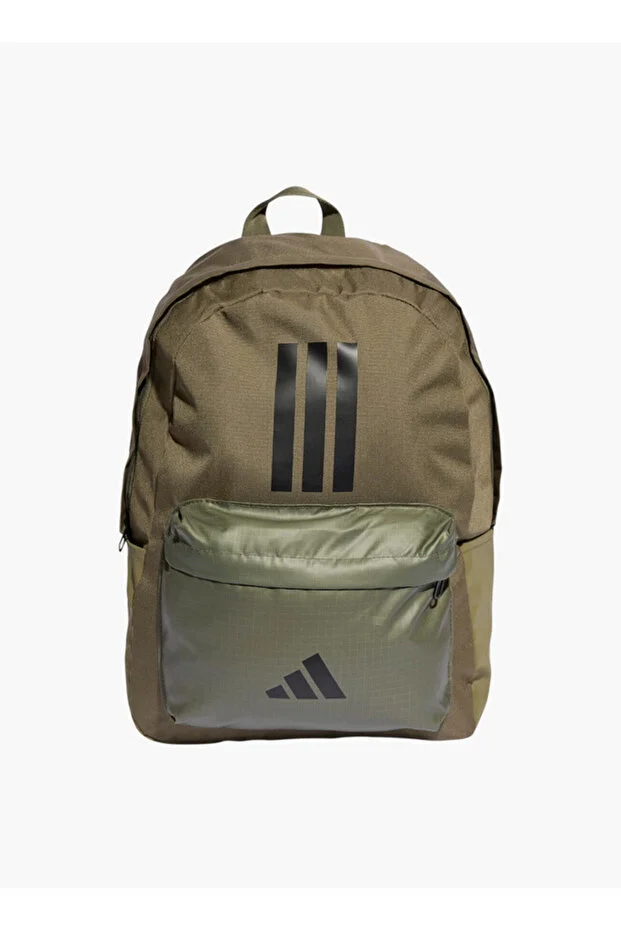adidas Logo Print School Backpack with Adjustable Straps and Zip Closure - W 31 x H 44 x D 15 cm