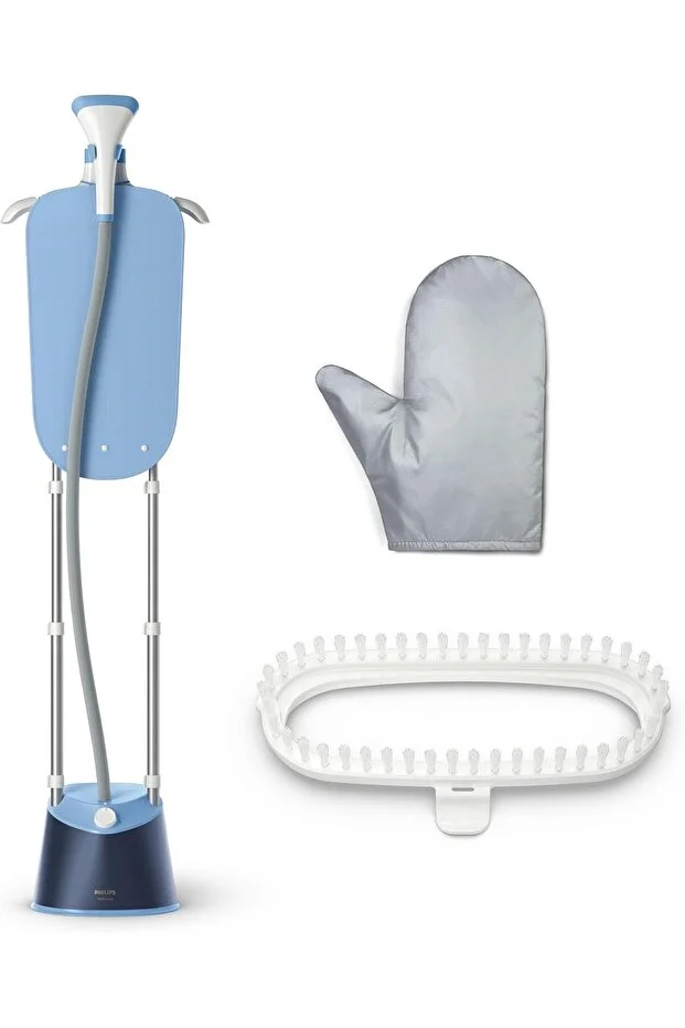 Philips Garment Steamer - 1800W, 1.8L Detachable Tank, 3 Settings, 36 g/min, Stylemat - STE1030/26