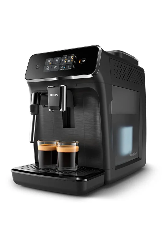 Philips 2000Series Touch Screen Fully Automatic Espresso Machine Timer with AquaClean Feature